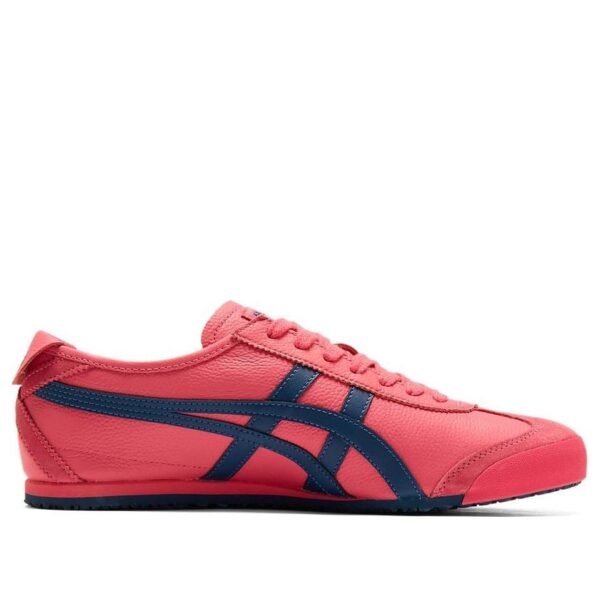Onitsuka Tiger Mexico 66 Leather Pink Cameo Mako Blue