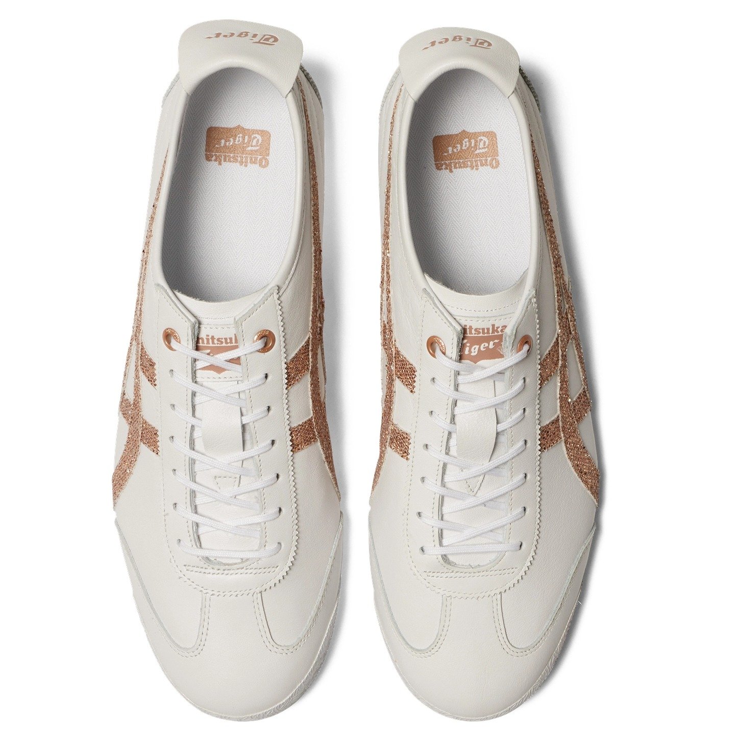 Onitsuka Tiger Mexico 66 SD White Rose Gold Glitter 5 Onitsuka Tiger Mexico 66 SD White Rose Gold Glitter