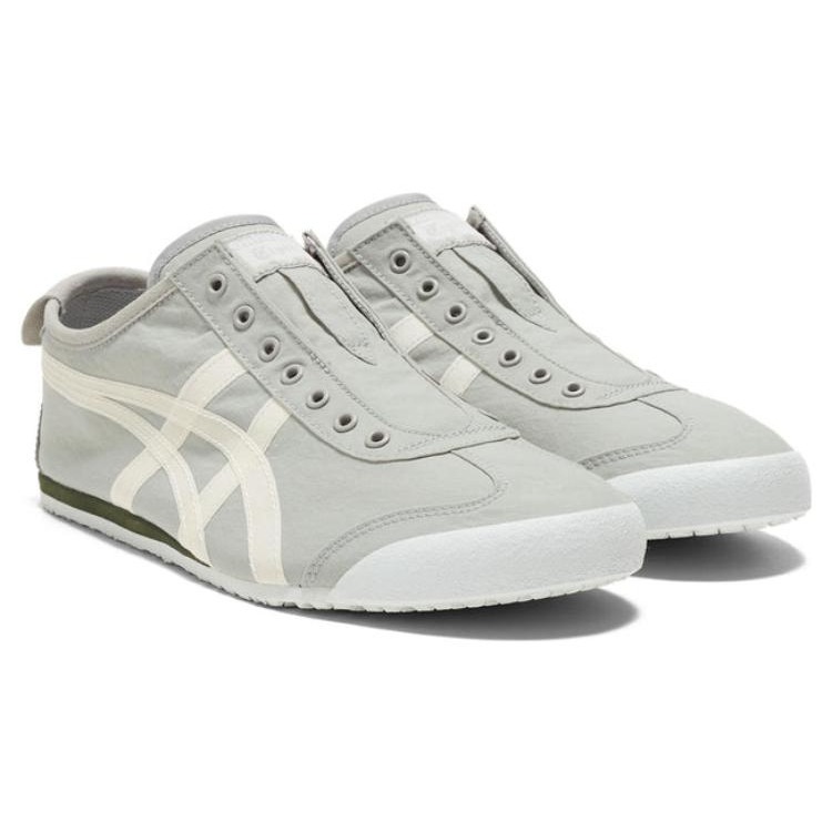 Onitsuka Tiger Mexico 66 Slip-On Oyster Grey White 6 Onitsuka Tiger Mexico 66 Slip-On Oyster Grey White