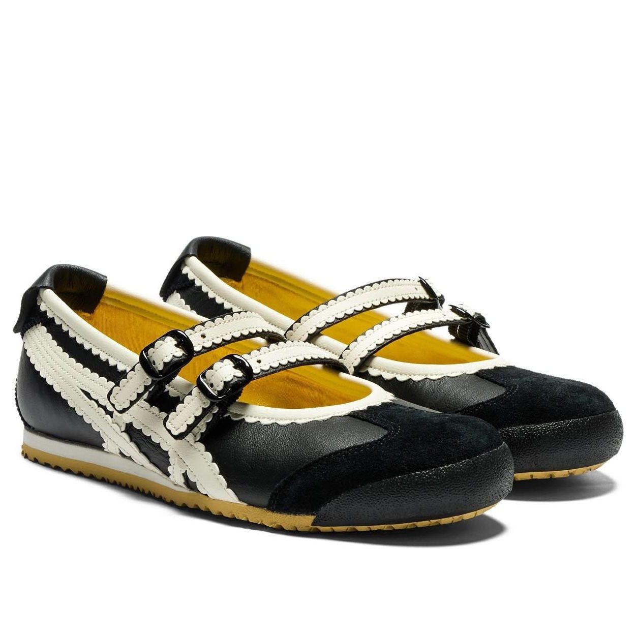 Onitsuka Tiger Mexico 66 TGRS Black Cream (Women's) 5 Onitsuka Tiger Mexico 66 TGRS Black Cream (Women's)