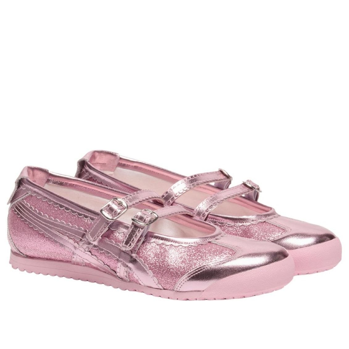 Onitsuka Tiger Mexico 66 TGRS Glitter Pack Pink Cameo (Women's) 4 Onitsuka Tiger Mexico 66 TGRS Glitter Pack Pink Cameo (Women's)
