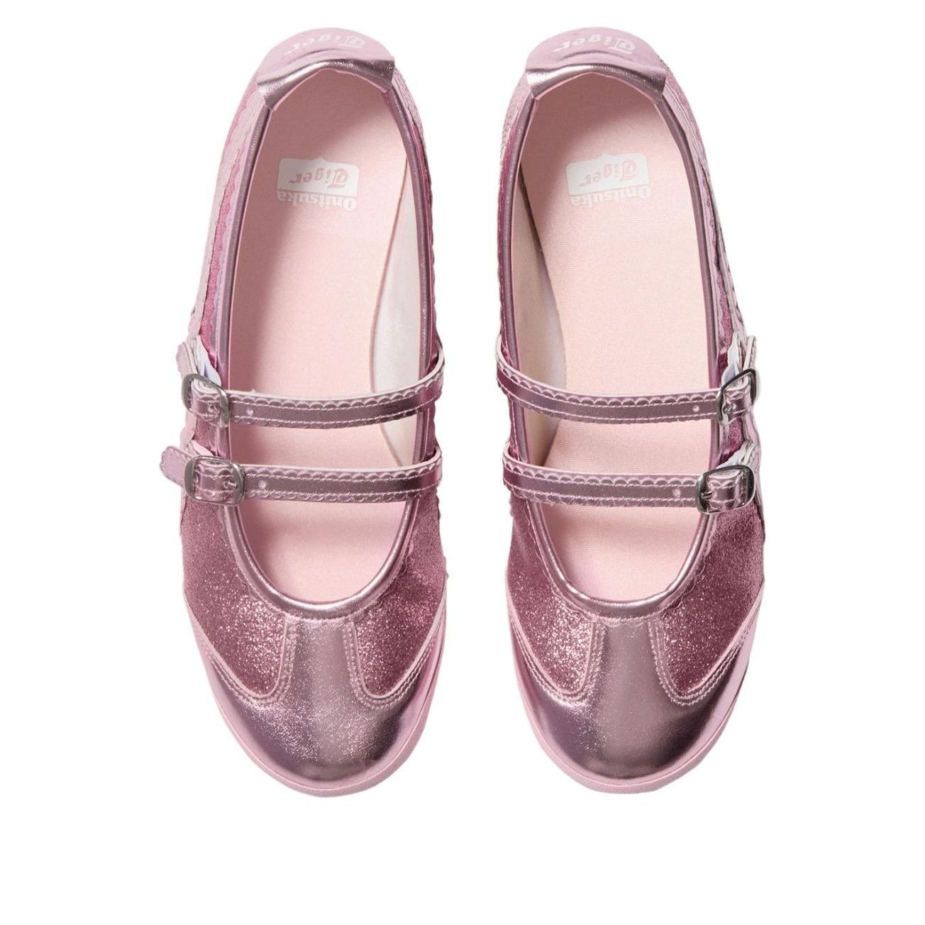 Onitsuka Tiger Mexico 66 TGRS Glitter Pack Pink Cameo (Women's) 6 Onitsuka Tiger Mexico 66 TGRS Glitter Pack Pink Cameo (Women's)