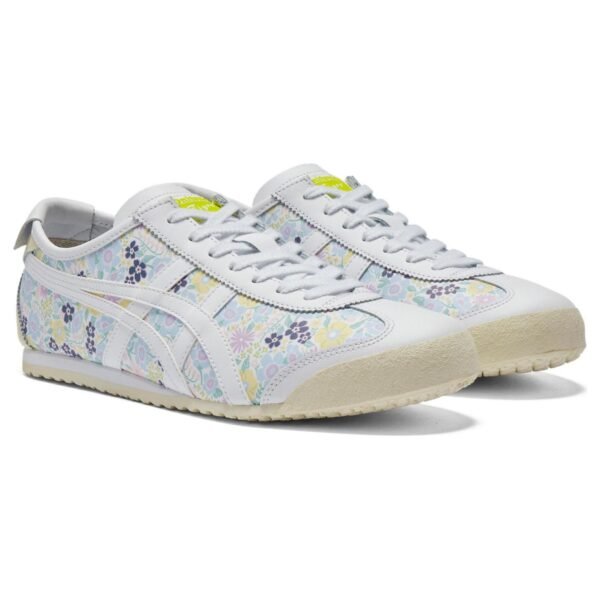 Onitsuka Tiger Mexico 66 White Blue Floral