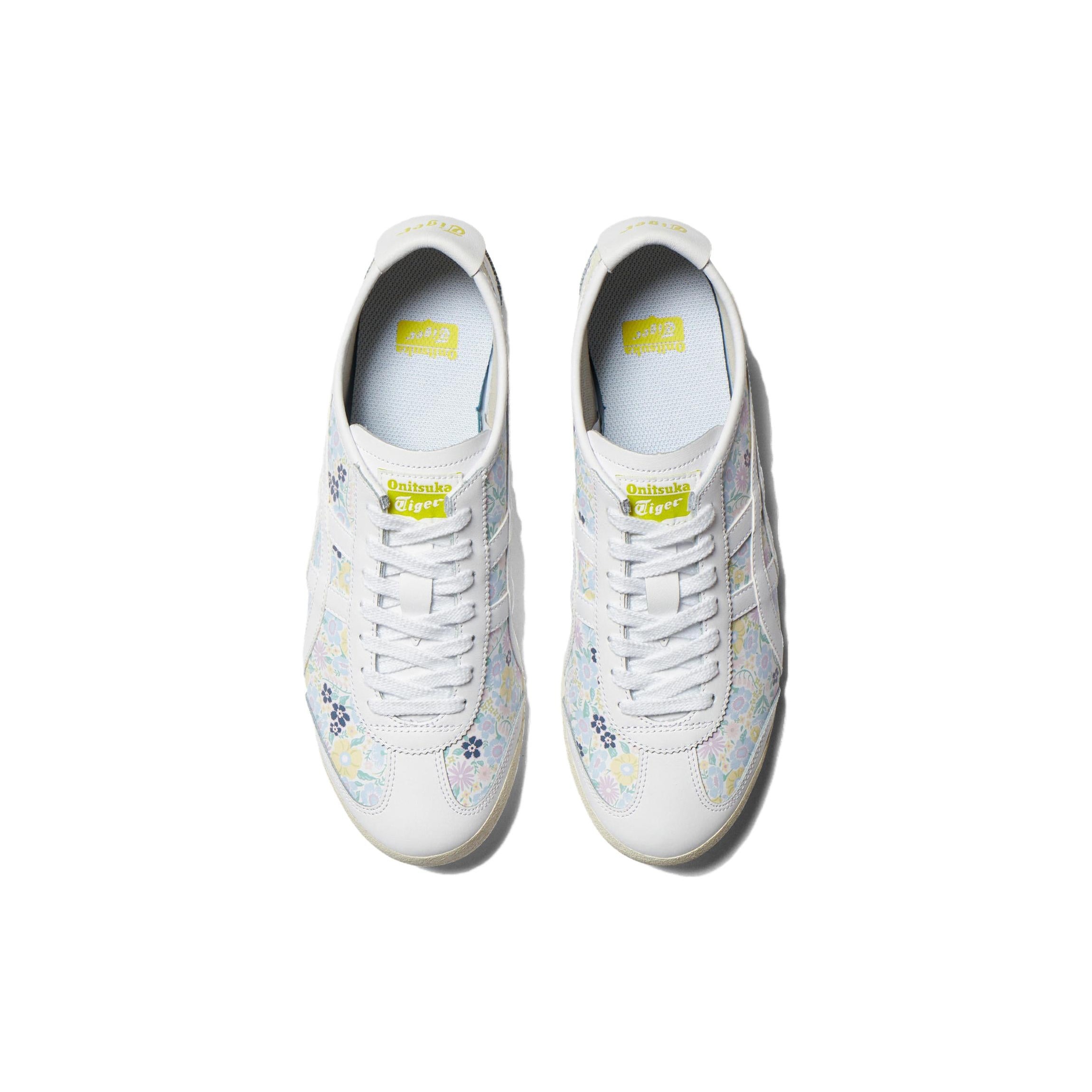 Onitsuka Tiger Mexico 66 White Blue Floral 5 Onitsuka Tiger Mexico 66 White Blue Floral