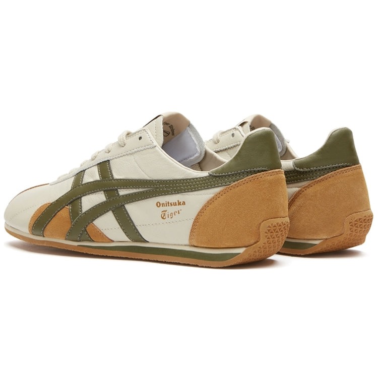 Onitsuka Tiger Runspark Beige Olive Green Mustard Yellow 5 Onitsuka Tiger Runspark Beige Olive Green Mustard Yellow