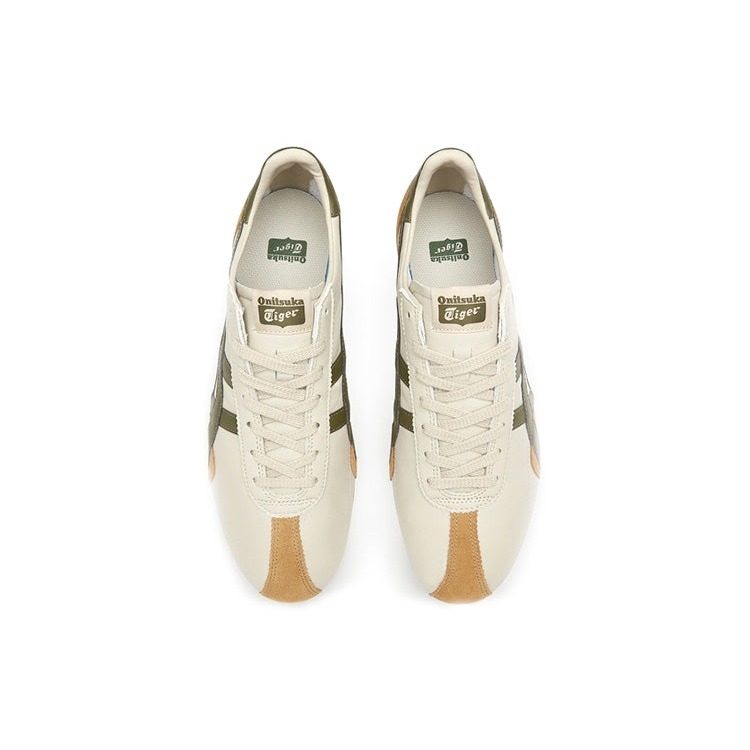 Onitsuka Tiger Runspark Beige Olive Green Mustard Yellow 6 Onitsuka Tiger Runspark Beige Olive Green Mustard Yellow
