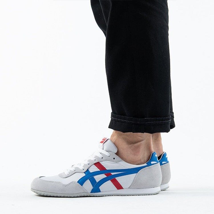 Onitsuka Tiger Serrano White Directoire Blue Red 9 Onitsuka Tiger Serrano White Directoire Blue Red
