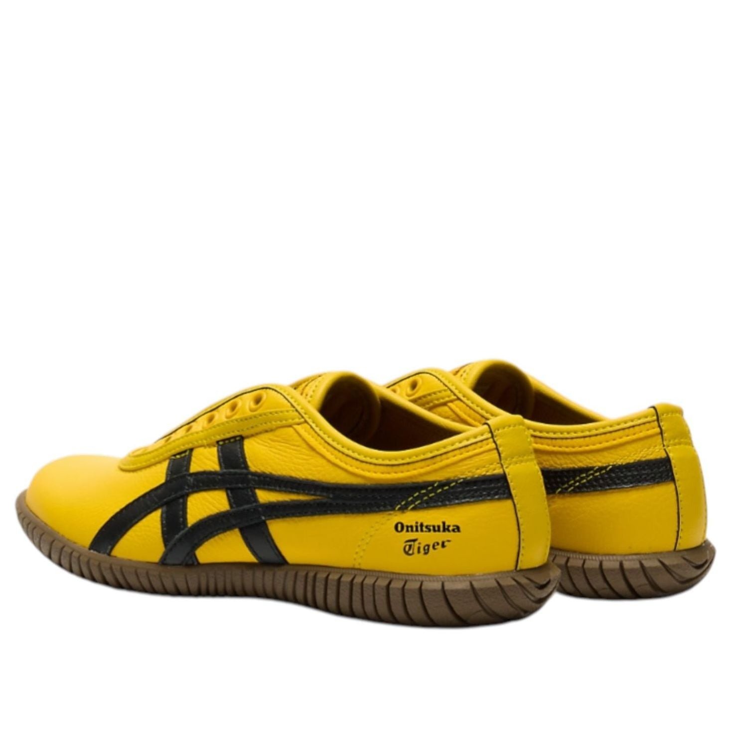 Onitsuka Tiger Tsunahiki Slip On Sunflower Yellow Black 5 Onitsuka Tiger Tsunahiki Slip On Sunflower Yellow Black