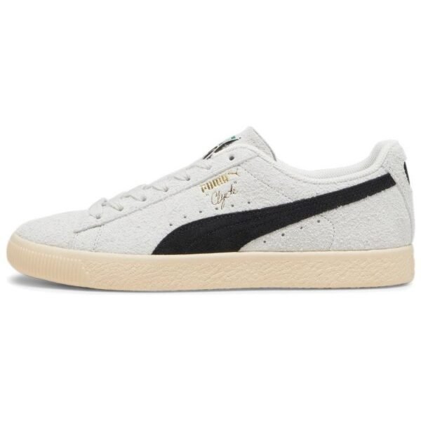 Puma Clyde Hairy Suede Sedate Grey
