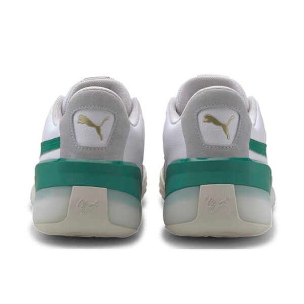 Puma Clyde Hardwood White Green