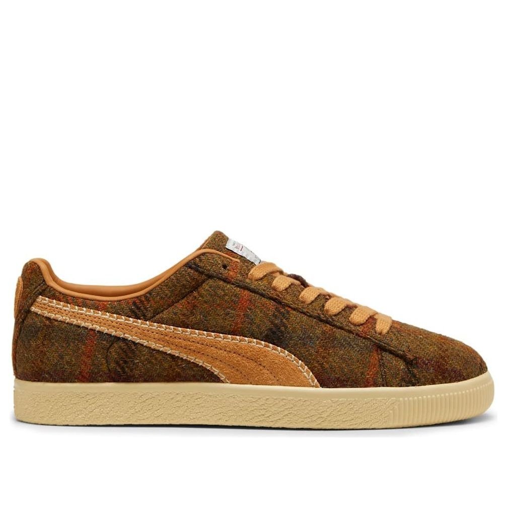 Puma Clyde Harris Tweed Chamomile Caramel Latte 4 Puma Clyde Harris Tweed Chamomile Caramel Latte