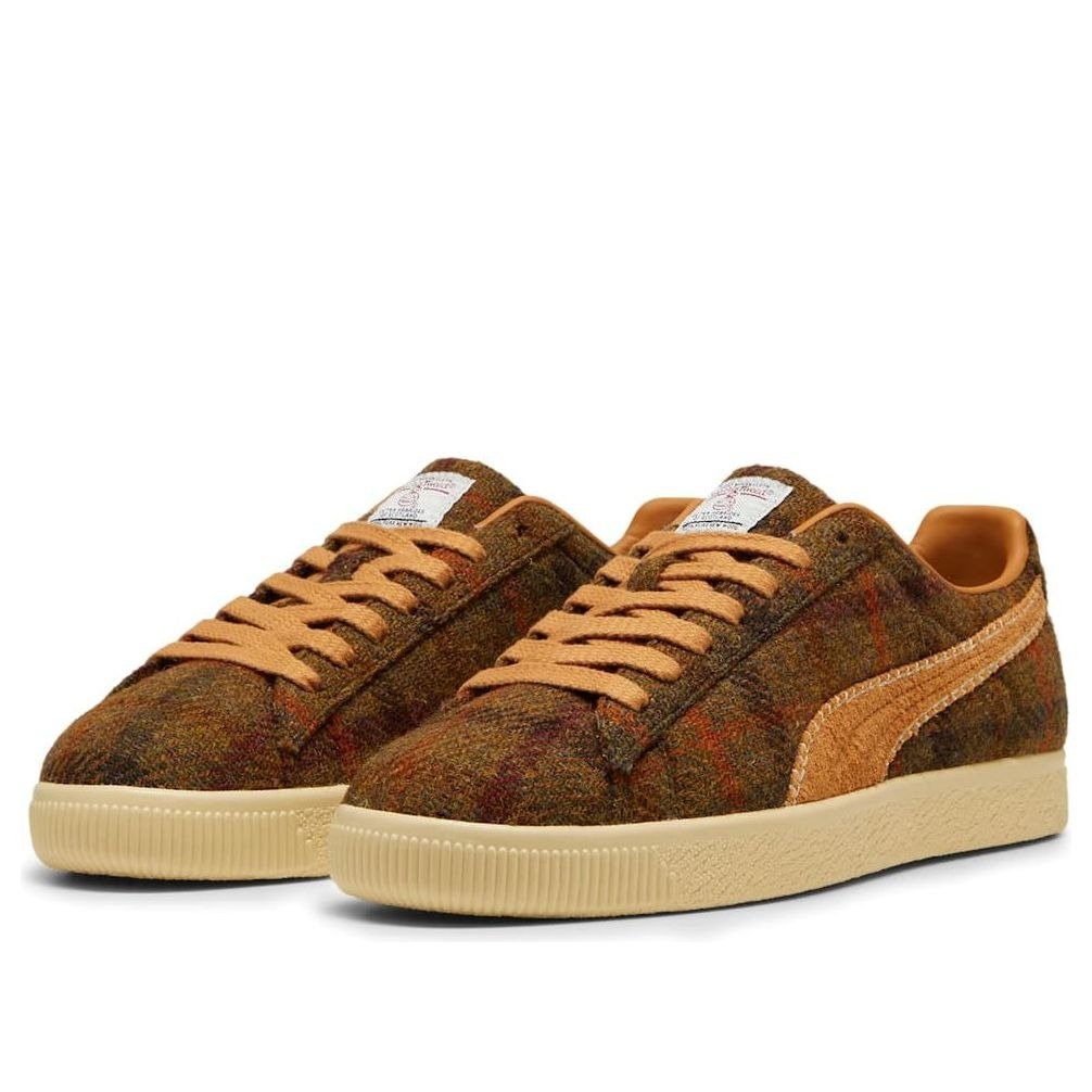 Puma Clyde Harris Tweed Chamomile Caramel Latte 5 Puma Clyde Harris Tweed Chamomile Caramel Latte
