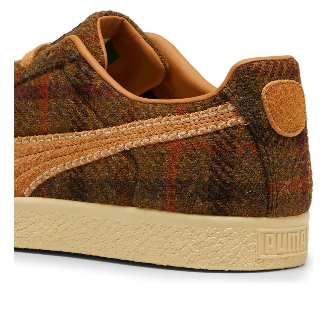 Puma Clyde Harris Tweed Chamomile Caramel Latte 8 Puma Clyde Harris Tweed Chamomile Caramel Latte