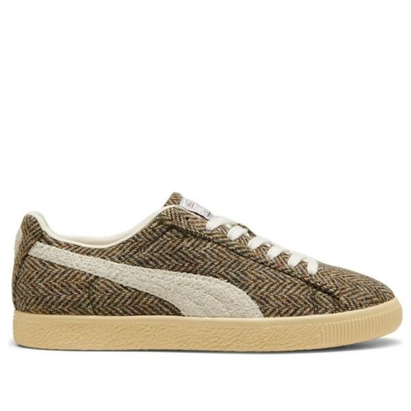Puma Clyde Harris Tweed Chamomile Sugared Almond