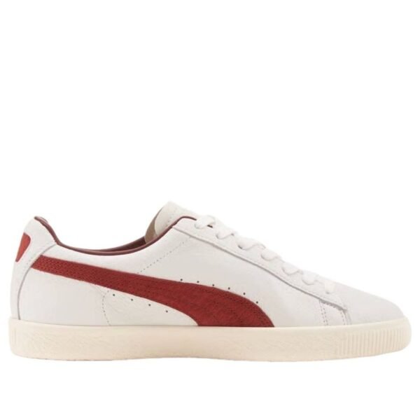 Puma Clyde Made in Italy White Intense Red
