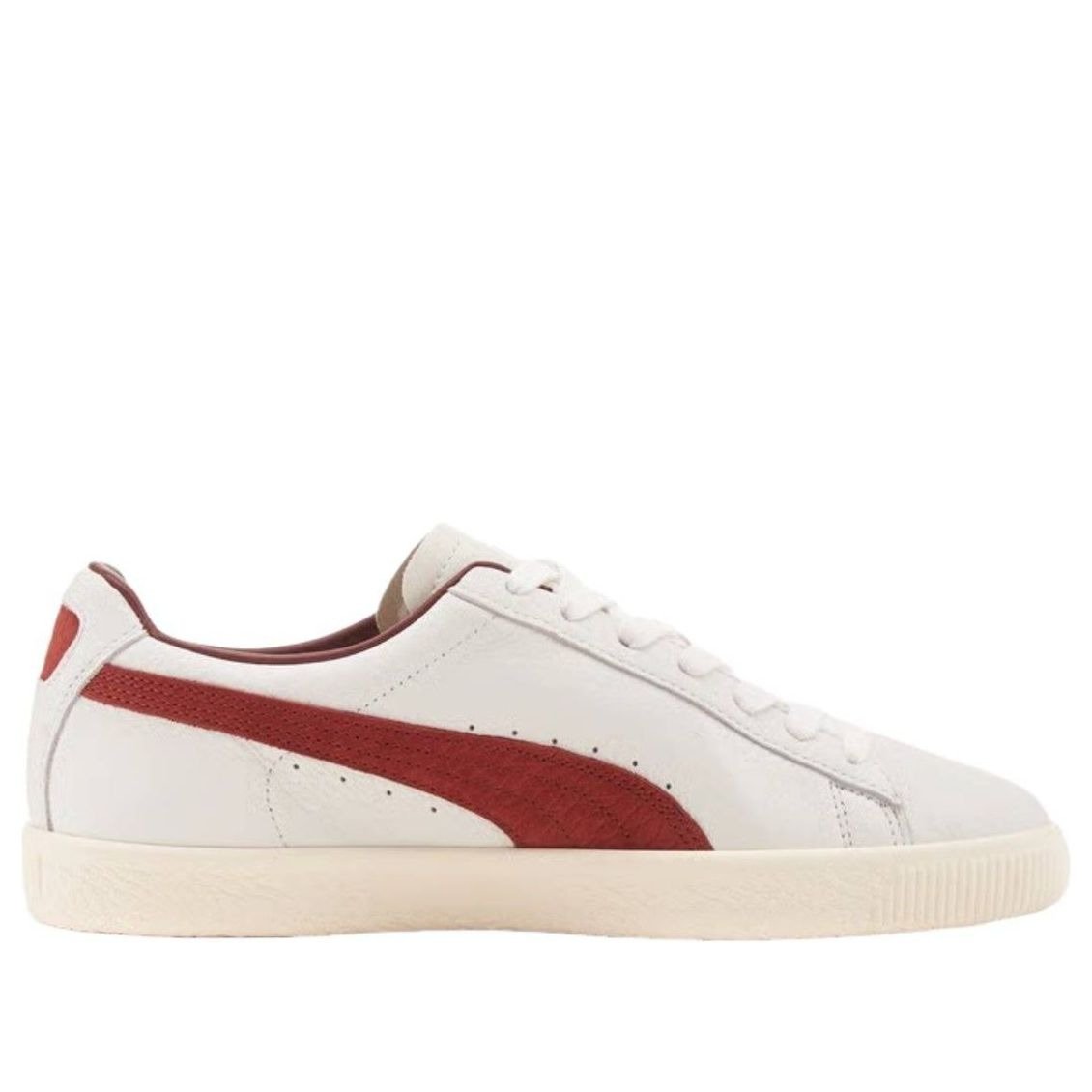 Puma Clyde Made in Italy White Intense Red 4 Puma Clyde Made in Italy White Intense Red