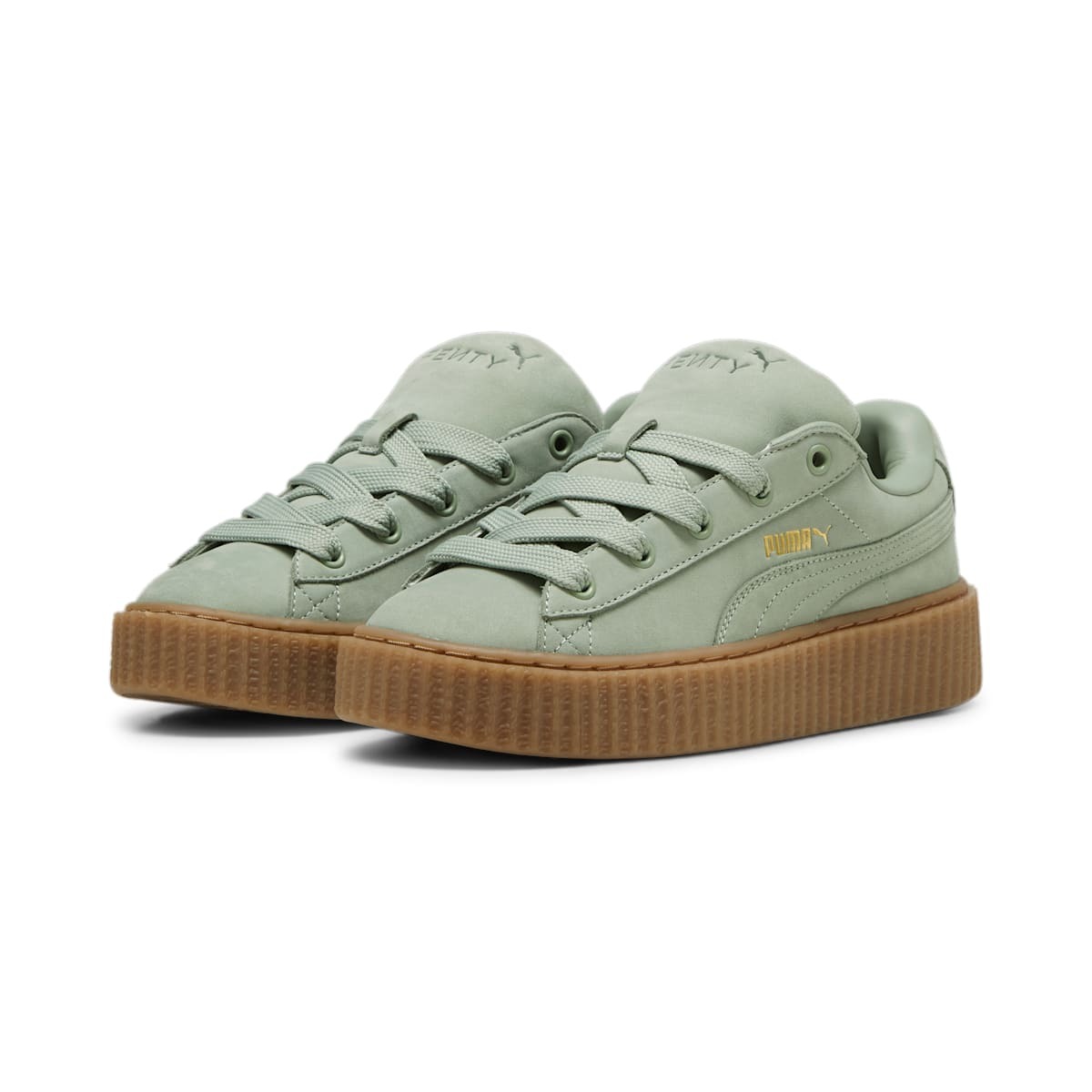 Puma Creeper Phatty Rihanna Fenty Green Fog (Women's) 5 Puma Creeper Phatty Rihanna Fenty Green Fog (Women's)