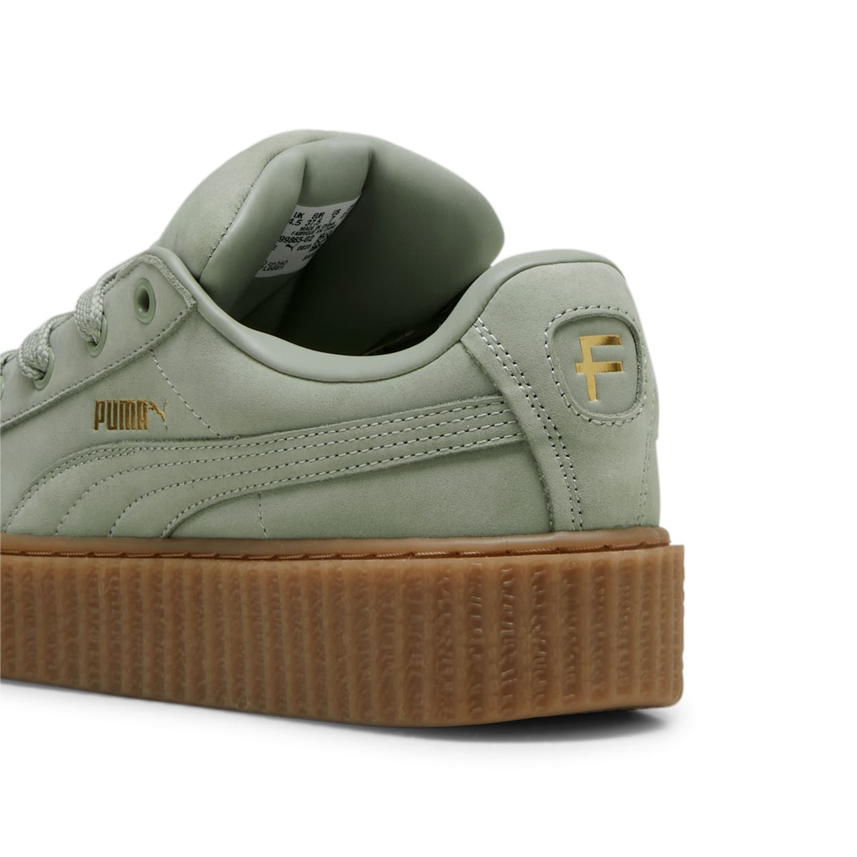 Puma Creeper Phatty Rihanna Fenty Green Fog (Women's) 8 Puma Creeper Phatty Rihanna Fenty Green Fog (Women's)