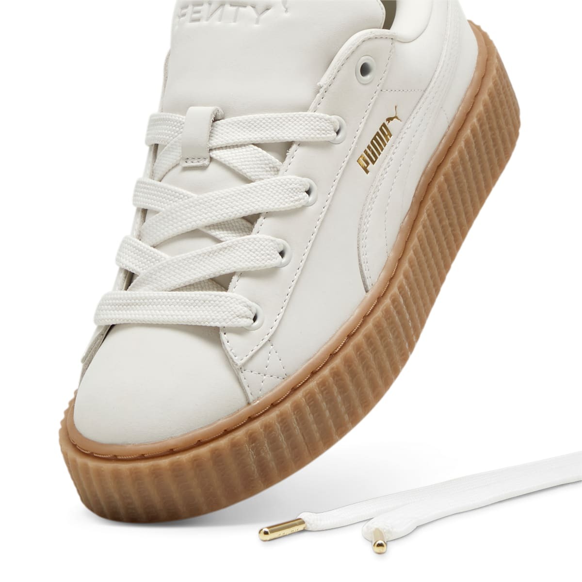 Puma Creeper Phatty Rihanna Fenty Warm White (Women's) 7 Puma Creeper Phatty Rihanna Fenty Warm White (Women's)