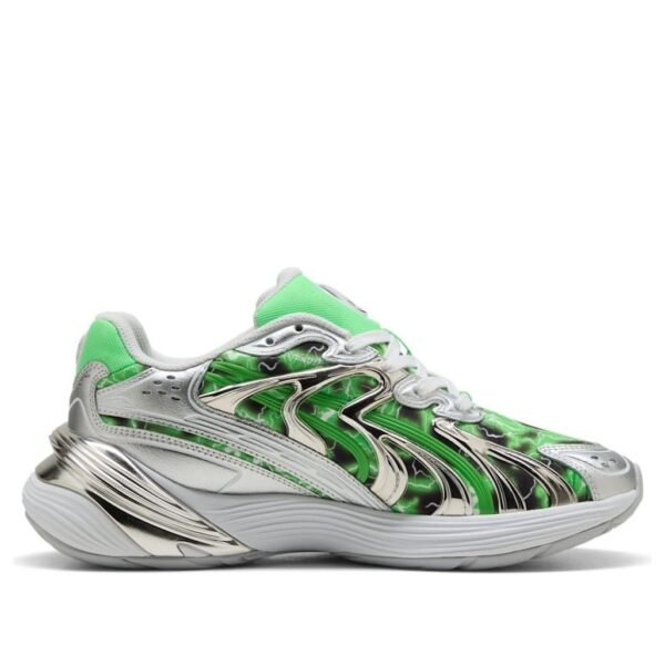 Puma Inverse RIPNDIP Silver Fluro Green