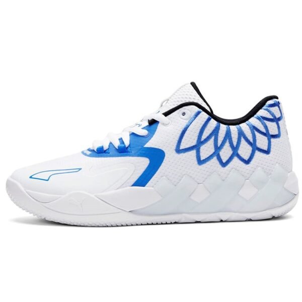 Puma LaMelo Ball MB.01 Lo Team Colors White Bluemazing