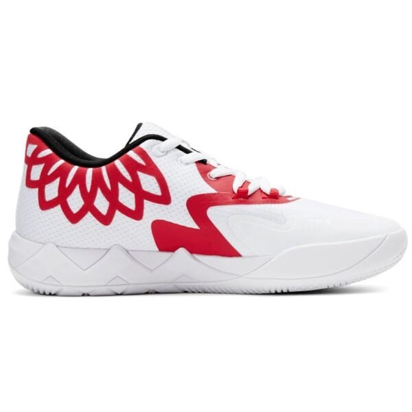 Puma LaMelo Ball MB.01 Lo Team Colors White High Risk Red