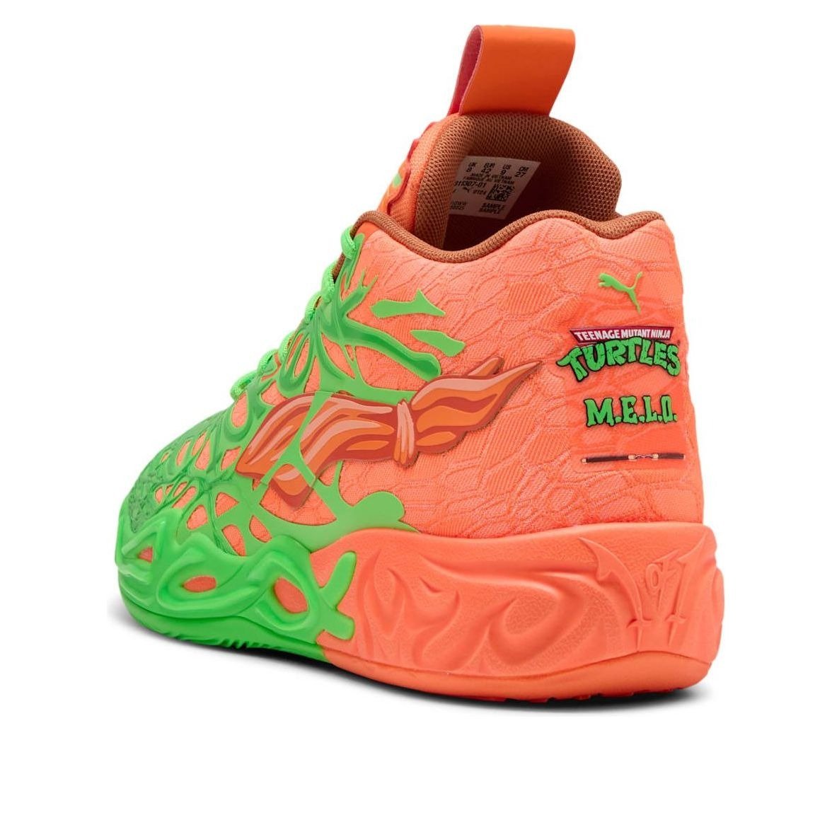 Puma LaMelo Ball MB.04 Teenage Mutant Ninja Turtles Leonardo & Michelangelo 8 Puma LaMelo Ball MB.04 Teenage Mutant Ninja Turtles Leonardo & Michelangelo