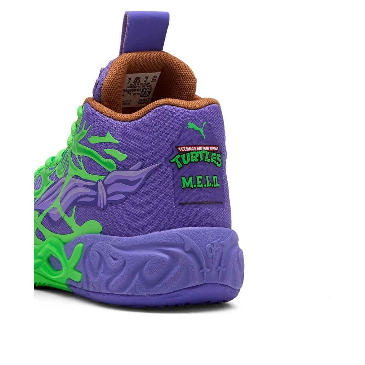 Puma LaMelo Ball MB.04 Teenage Mutant Ninja Turtles Raphael and Donatello (GS) 6 Puma LaMelo Ball MB.04 Teenage Mutant Ninja Turtles Raphael and Donatello (GS)
