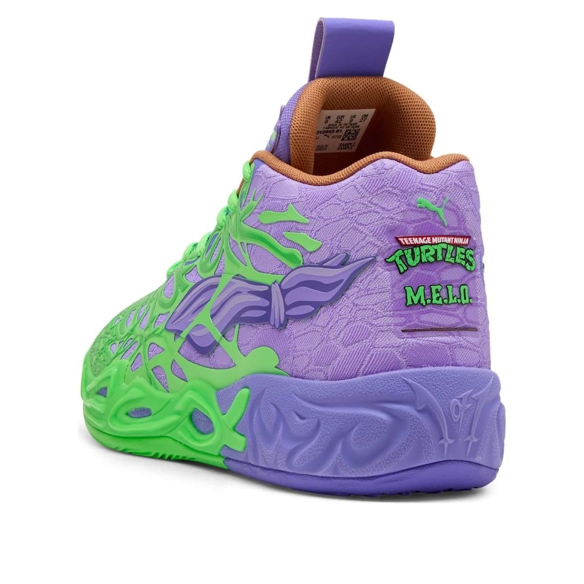 Puma LaMelo Ball MB.04 Teenage Mutant Ninja Turtles Raphael & Donatello 8 Puma LaMelo Ball MB.04 Teenage Mutant Ninja Turtles Raphael & Donatello