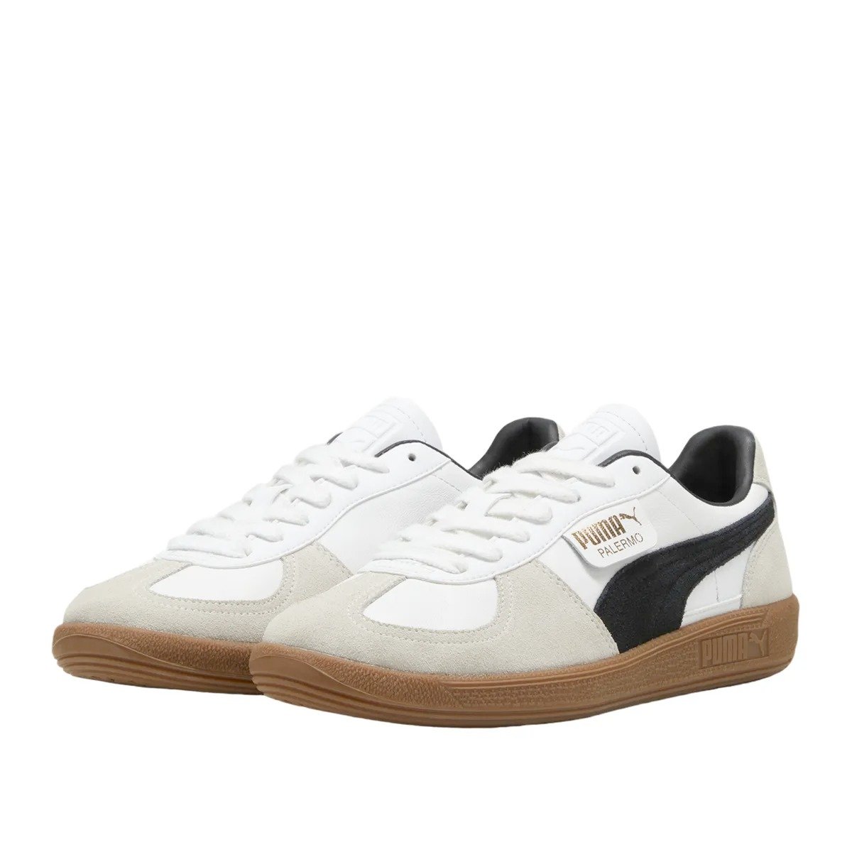 Puma Palermo Leather White Vapor Grey Gum 4 Puma Palermo Leather White Vapor Grey Gum