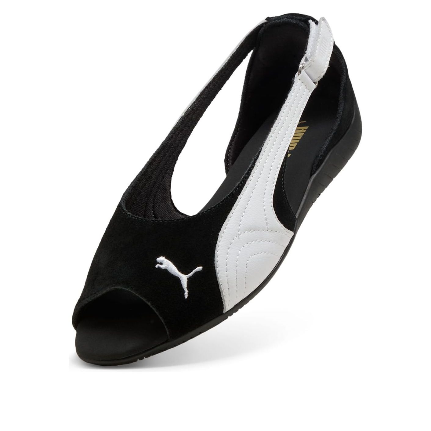 Puma Speedcat Sandal Black White (Womens) 5 Puma Speedcat Sandal Black White (Womens)