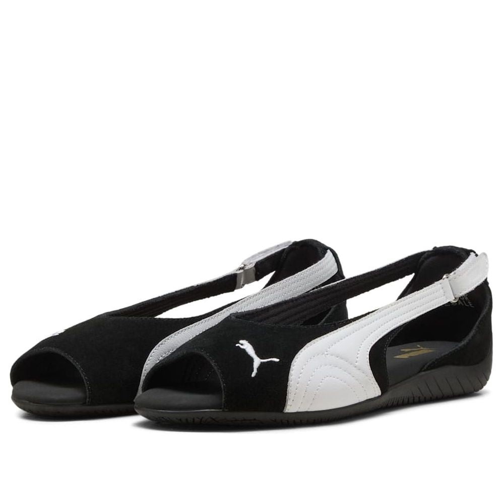Puma Speedcat Sandal Black White (Womens) 8 Puma Speedcat Sandal Black White (Womens)