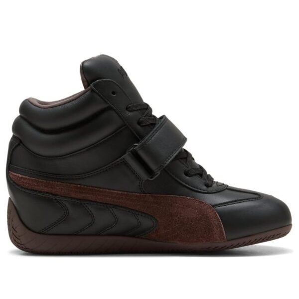 Puma Speedcat Wedge Black Chocolate Brown (Womens)