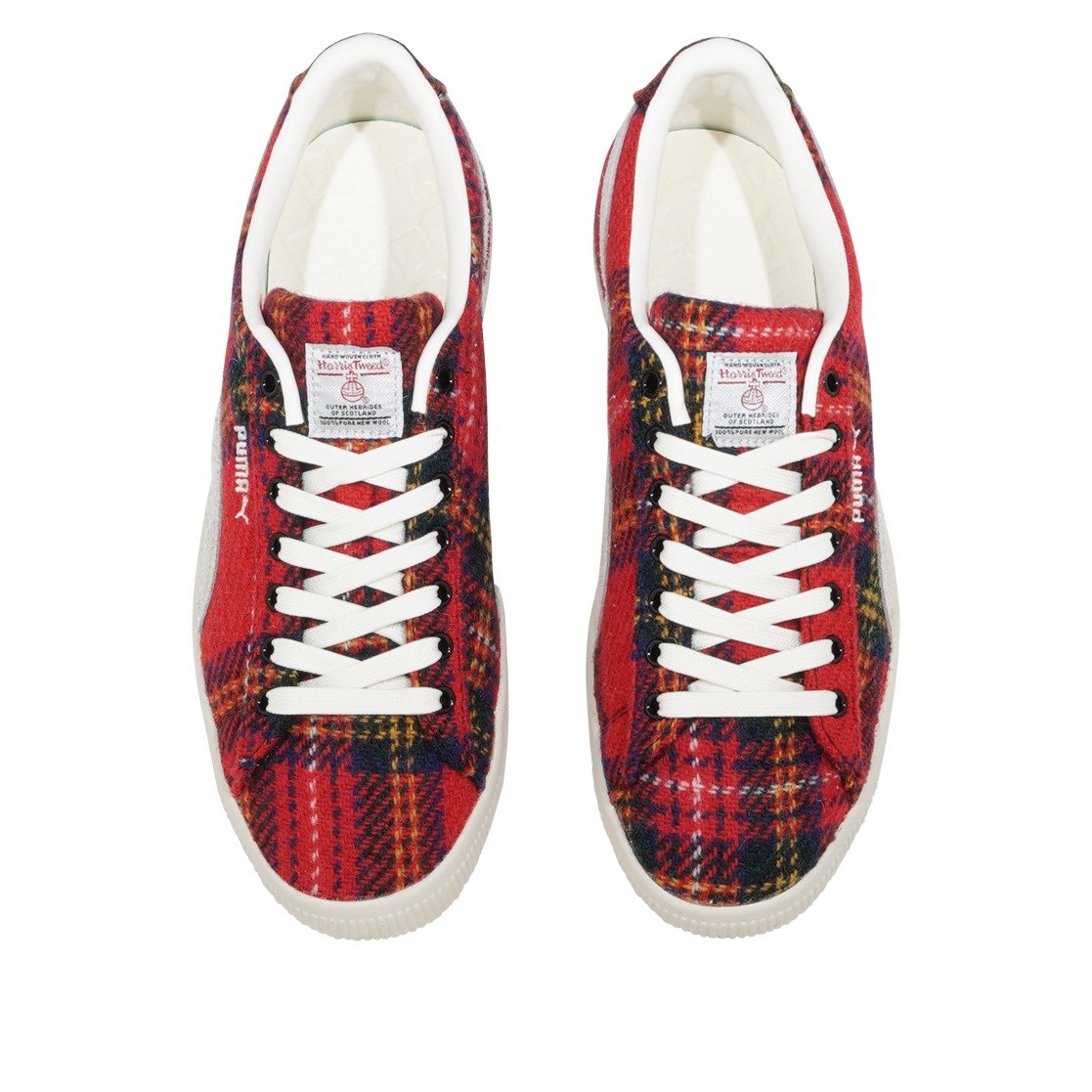 Puma Suede Vintage Harris Tweed Tartan Red 7 Puma Suede Vintage Harris Tweed Tartan Red