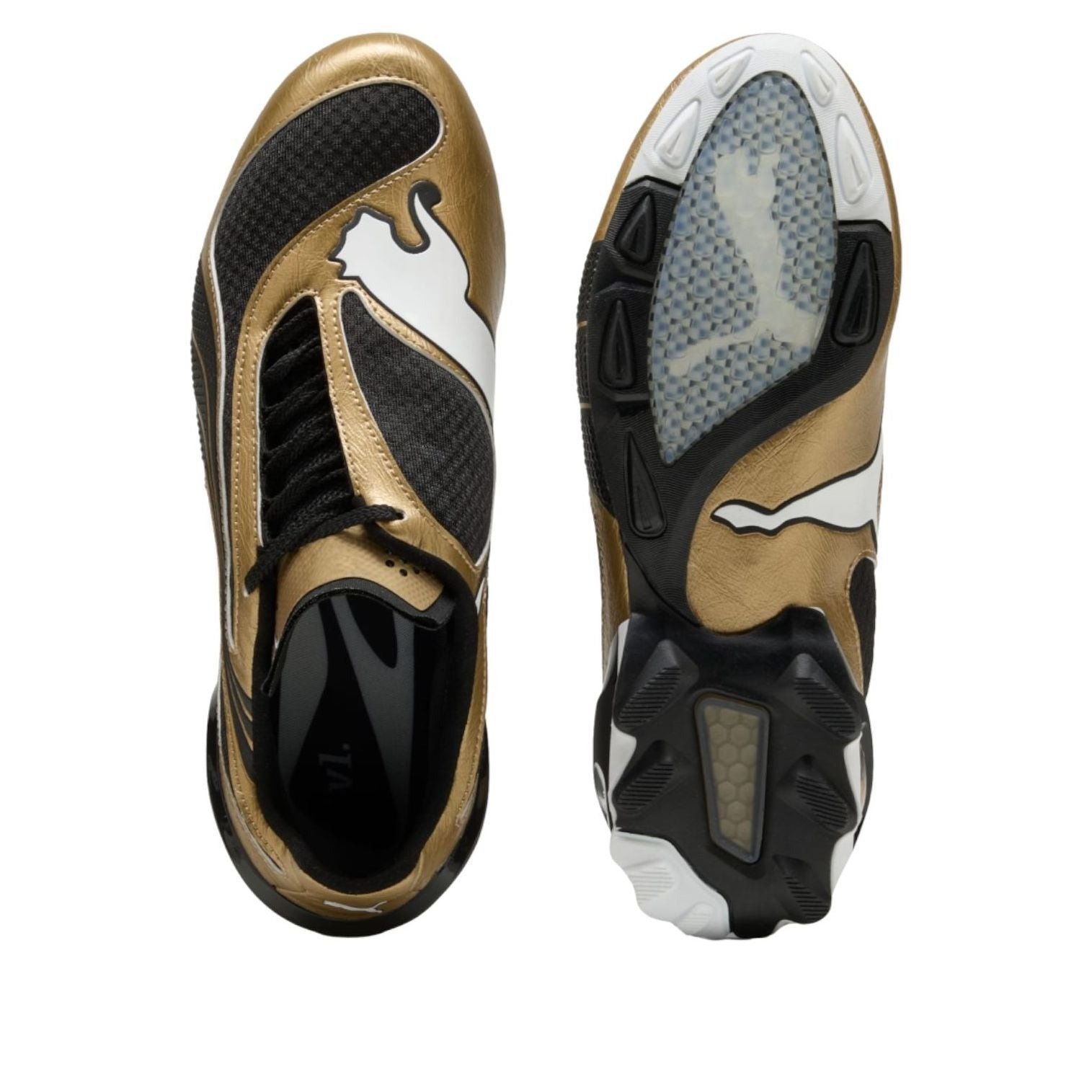 Puma V-S1 Metallic Pack Gold Black 6 Puma V-S1 Metallic Pack Gold Black