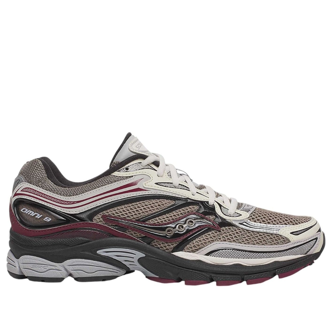 Saucony ProGrid Omni 9 Tomorrow, Meet Yesterday Pack Tan Maroon 8 Saucony ProGrid Omni 9 Tomorrow, Meet Yesterday Pack Tan Maroon