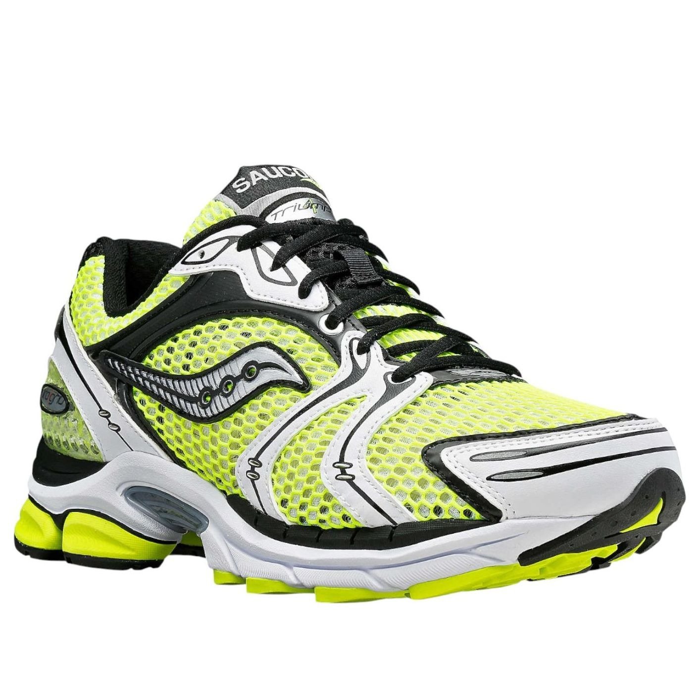 Saucony ProGrid Triumph 4 Yellow Silver 4 Saucony ProGrid Triumph 4 Yellow Silver