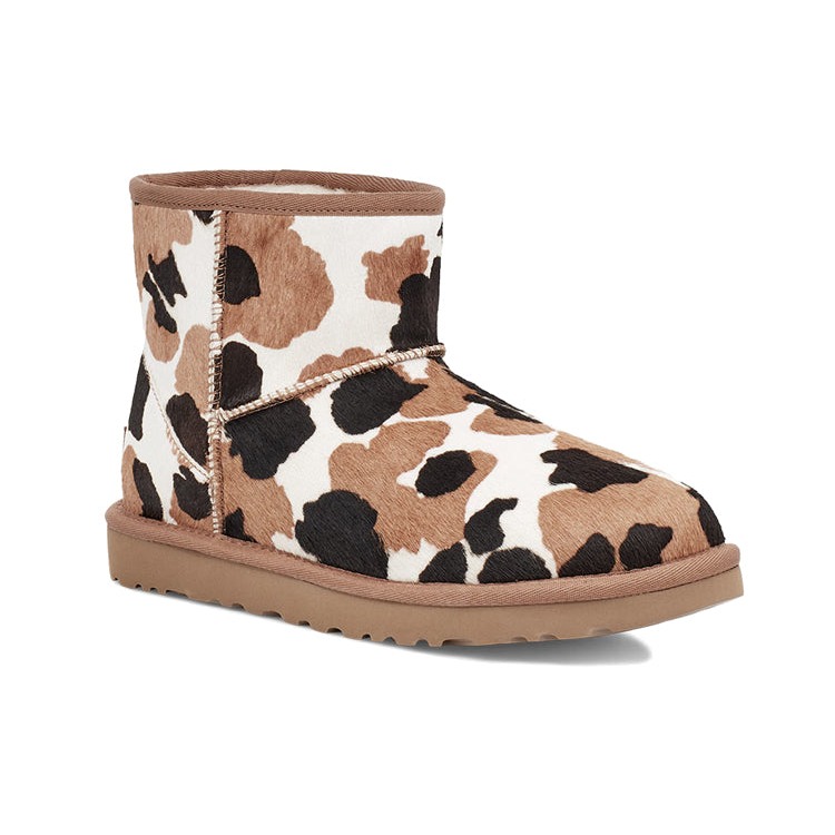 UGG Classic Mini Boot Cow Print (Women's) 6 UGG Classic Mini Boot Cow Print (Women's)