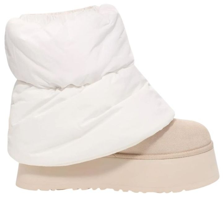 UGG Classic Mini Dipper Puffer Boot White Ceramic (Women's) 4 UGG Classic Mini Dipper Puffer Boot White Ceramic (Women's)