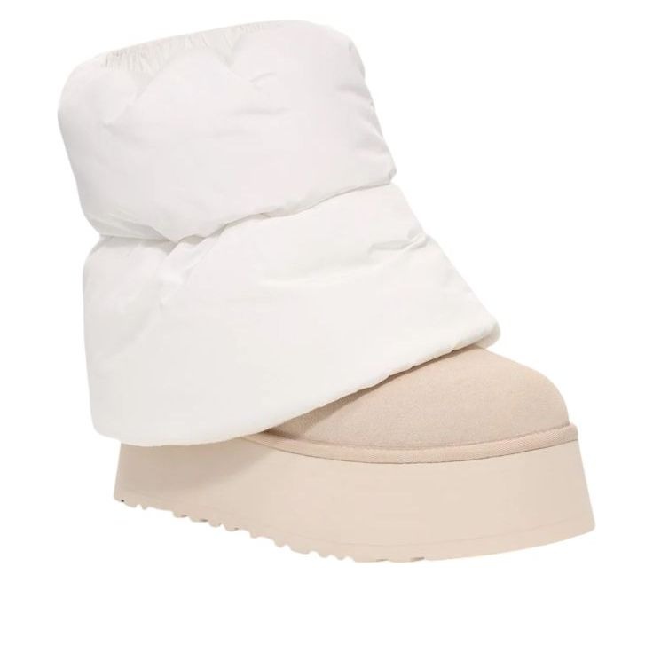 UGG Classic Mini Dipper Puffer Boot White Ceramic (Women's) 5 UGG Classic Mini Dipper Puffer Boot White Ceramic (Women's)