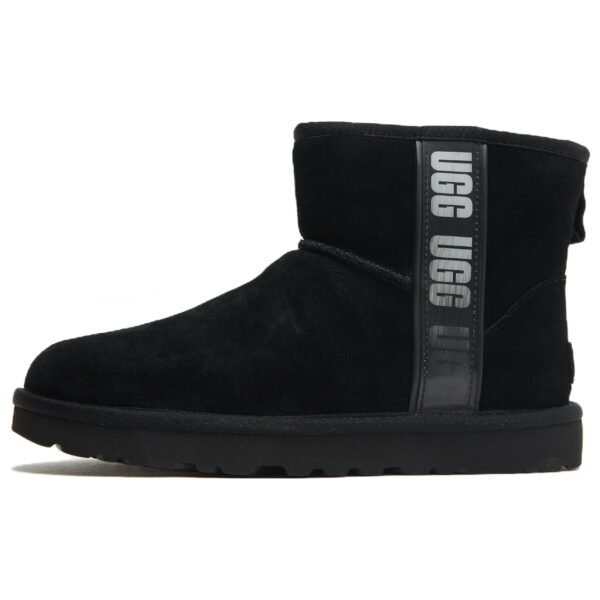UGG Classic Mini II Boot Side Logo Black (Women’s)