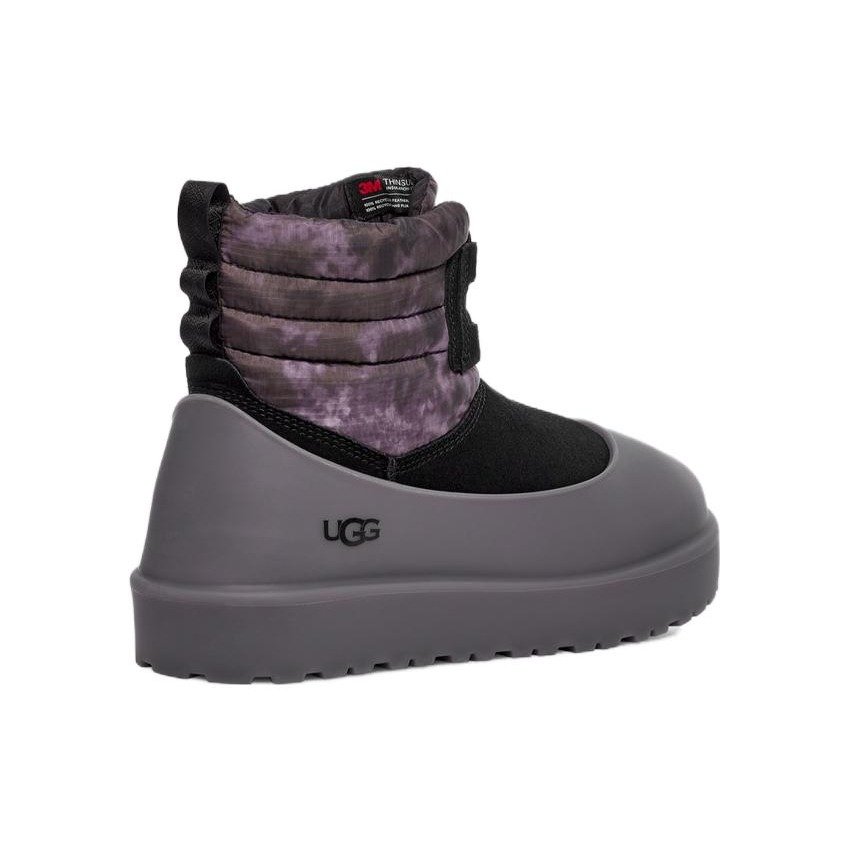 UGG Classic Mini Lace WEA Smokescreen Boot Black 7 UGG Classic Mini Lace WEA Smokescreen Boot Black