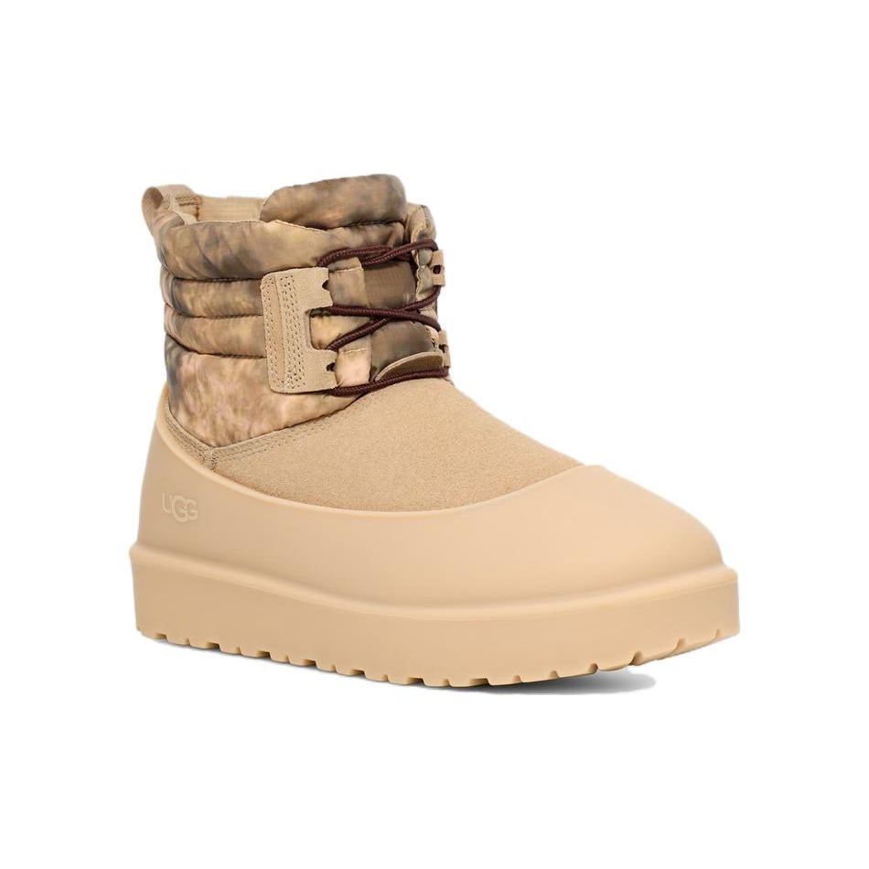 UGG Classic Mini Lace WEA Smokescreen Boot Mustard Seed 6 UGG Classic Mini Lace WEA Smokescreen Boot Mustard Seed