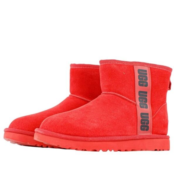 UGG Classic Mini Side Logo Boot Samba Red Black (Women’s)