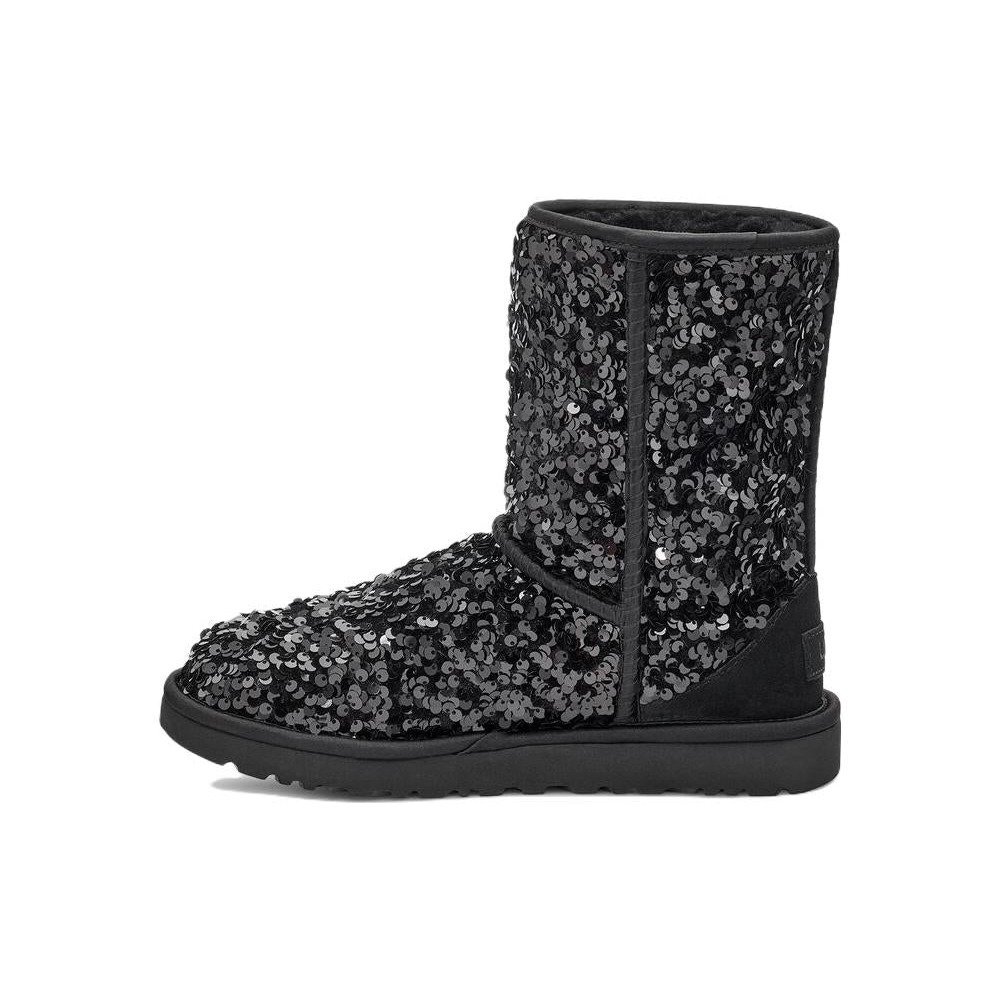 UGG Classic Short Chunky Sequin Boot Black (Women's) 4 UGG Classic Short Chunky Sequin Boot Black (Women's)