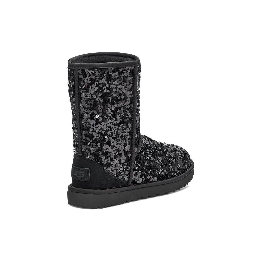 UGG Classic Short Chunky Sequin Boot Black (Women's) 7 UGG Classic Short Chunky Sequin Boot Black (Women's)