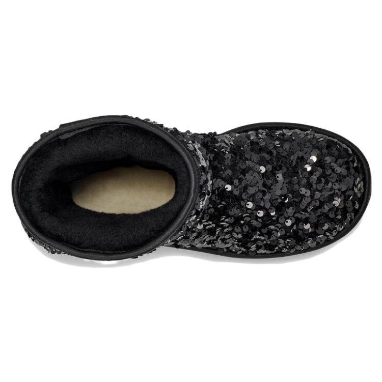 UGG Classic Short Chunky Sequin Boot Black (Women's) 8 UGG Classic Short Chunky Sequin Boot Black (Women's)