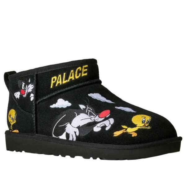 UGG Classic Ultra Mini Boot Palace x Looney Tunes Black