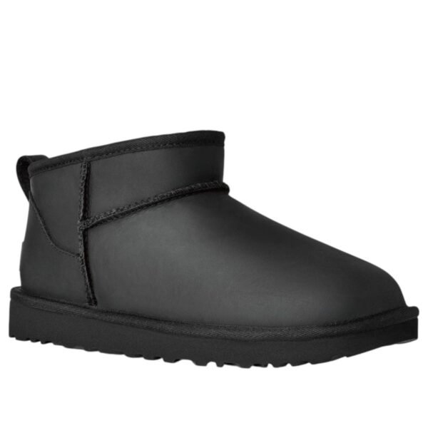 UGG Classic Ultra Mini Leather Boot Black (Women’s)