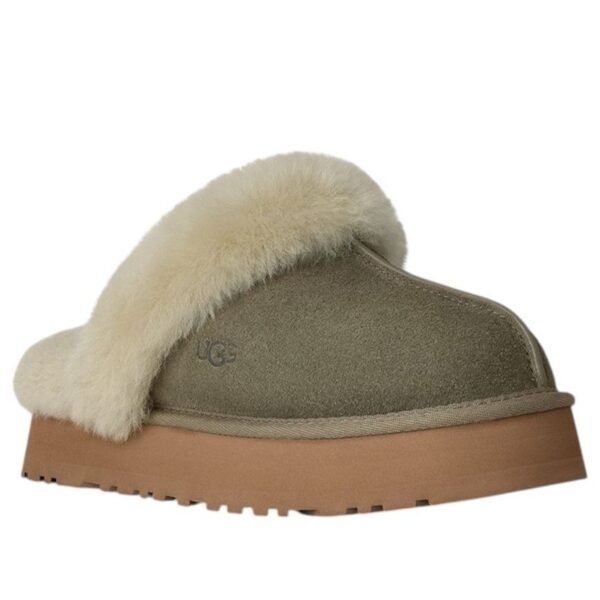 UGG Disquette Slipper Moss Green Muted Brass (Women’s)